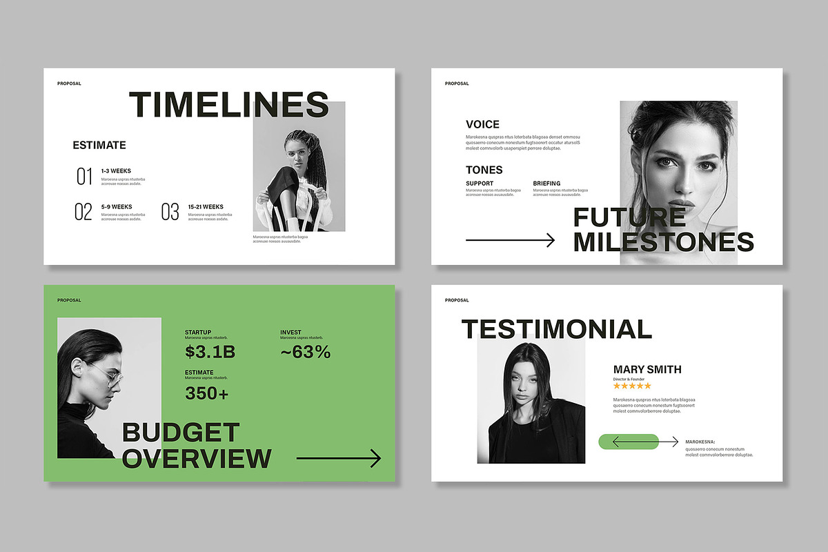 Brand Proposals Presentation, a Presentation Template by Mighty-Slide (Photo 5 of 6)