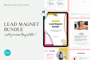 Bold Lead Magnet Builder Bundle, a Templates & Theme by Jessica Rea (Thumbnail 1 of 4)