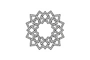 Islamic Mandala Geometric Bundle, an Illustration by Gaye Art (Thumbnail 47 of 51)