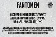 Fantomen - 2 vintage fonts, a Sans Serif Font by Leitmotif (Thumbnail 4 of 4)