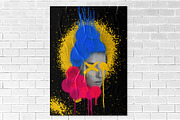 Spray Paint - 90+ PNG Overlays, a Background Graphic by Craftsy Crafters (Thumbnail 7 of 7)