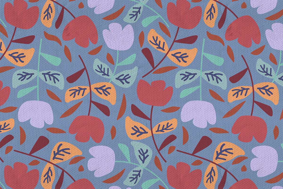Floral Fifties Patterns, a Pattern Graphic by Anny Cecilia Walter (Photo 6 of 10)