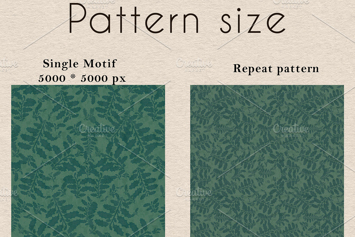 Autumnal Elegance pattern collection, a Pattern Graphic by Nora Gad (Photo 6 of 19)