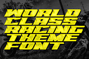 Highrace Racing Font, a Font by Multype Studio (Thumbnail 2 of 10)