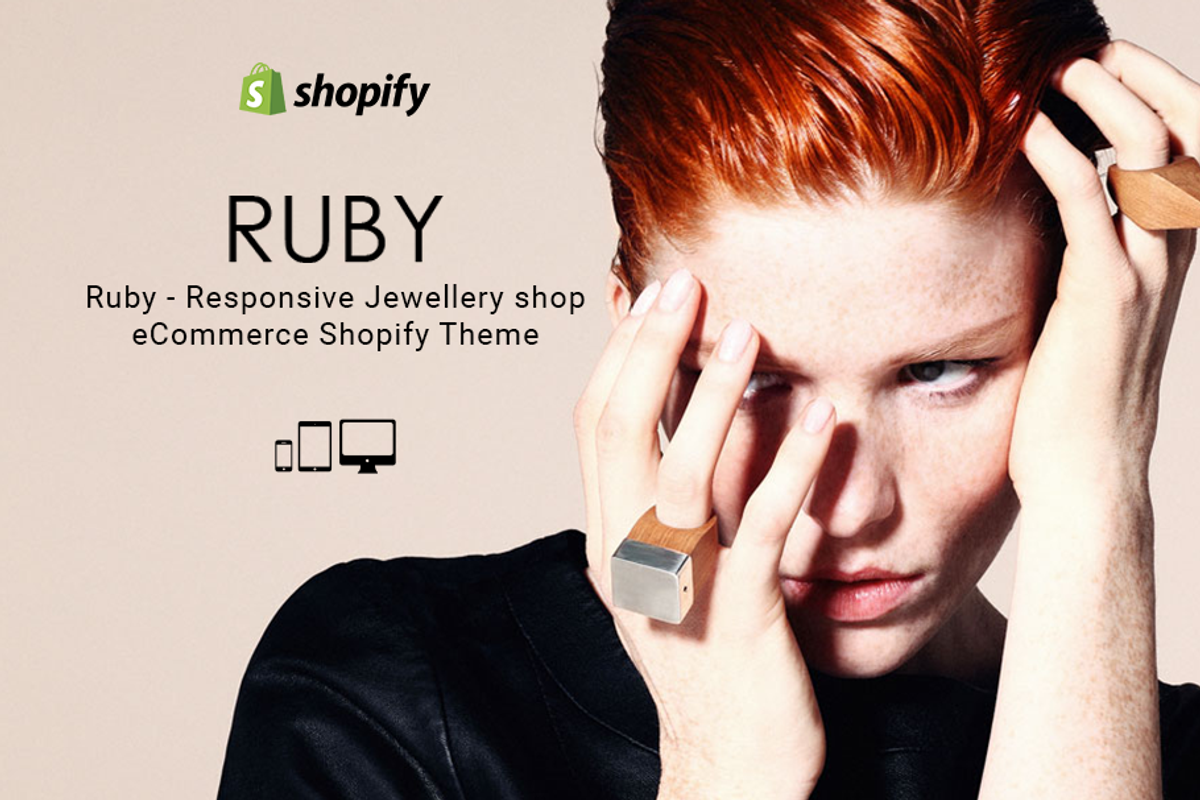 Ruby Jewellery Store Shopify Theme, a Shopify Template by ThemeTidy ...