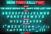 Neon Tubes Kalli, a Sans Serif Font by Beast Designer (Thumbnail 2 of 2)