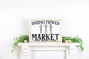 Spring Farmhouse Fign T-shirt Bundle