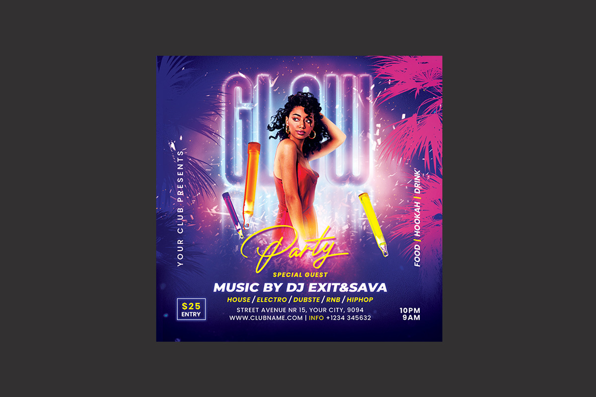 Club Party Flyer preview 2