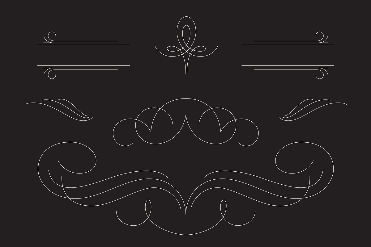 The Fantastic Flourishes, a Decorative Illustration by Drew Melton (Photo 4 of 4)