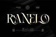 Ranelo || Modern Elegant Serif Font, a Serif Font by Ermedia Studio (Thumbnail 1 of 10)
