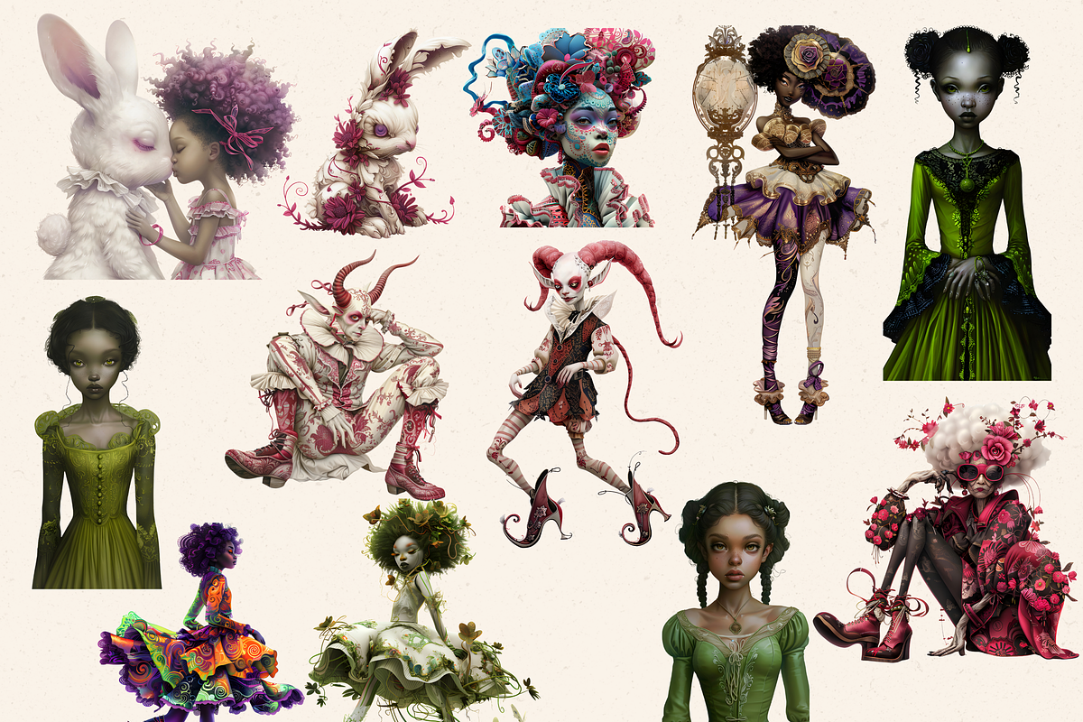 MOST PECULIAR CHARACTERS VOLUME II, a Person Illustration by Daring Digies (Photo 4 of 10)