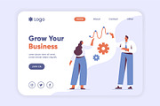Business people vector bundle, a Person Illustration by Vector_Art (Thumbnail 16 of 18)