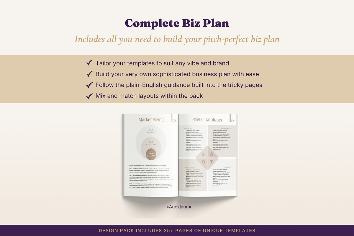 Business Plan and Projections Sheet, a Brochure Template by B2 Studio (Photo 8 of 18)