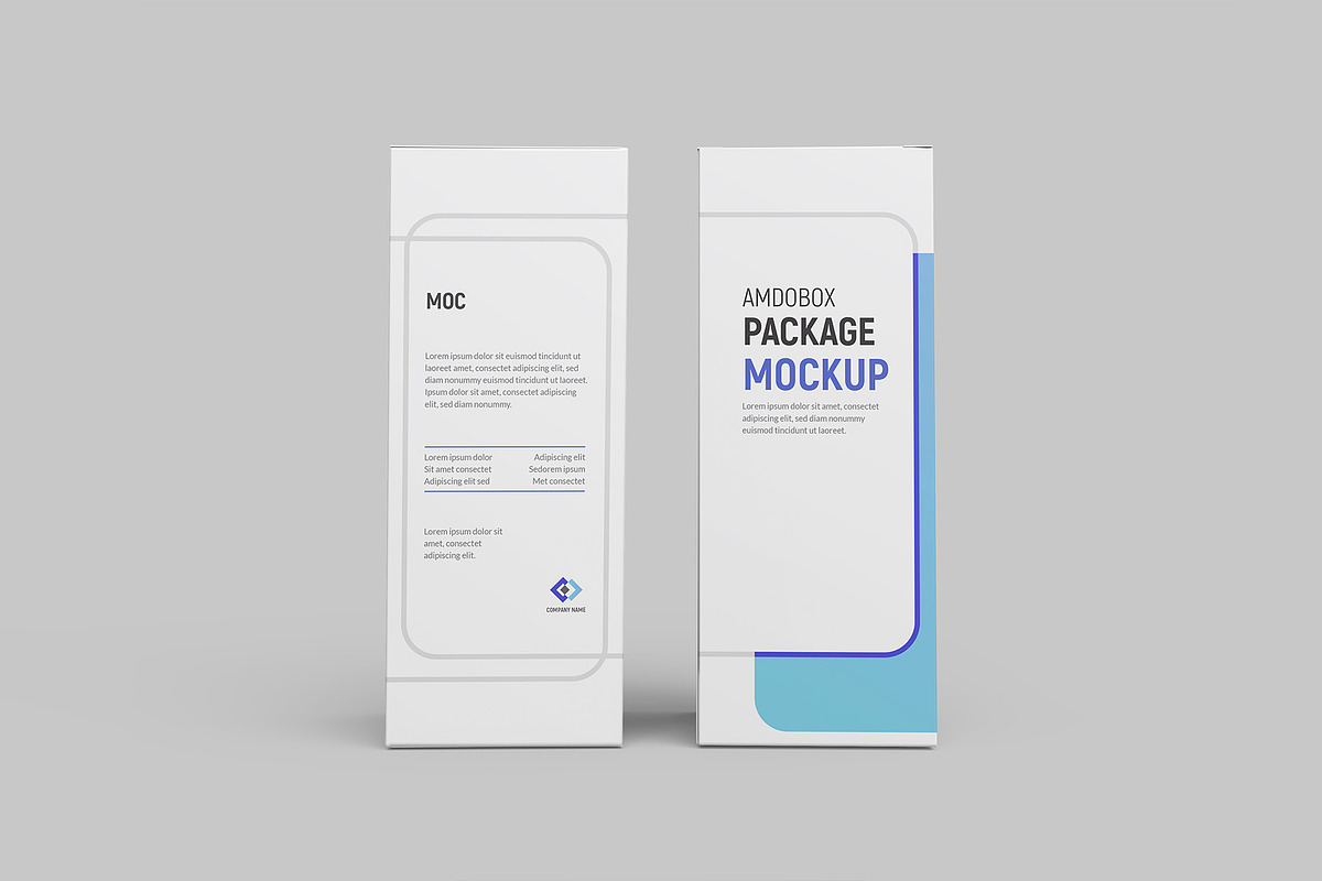 Isolated Rectangle Box Mockup, a Packaging Mockup by Ram Studio LLC (Photo 6 of 6)