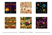 Desert Retro Art Style Patterns, a Pattern Graphic by karenfoleyphoto (Thumbnail 2 of 13)
