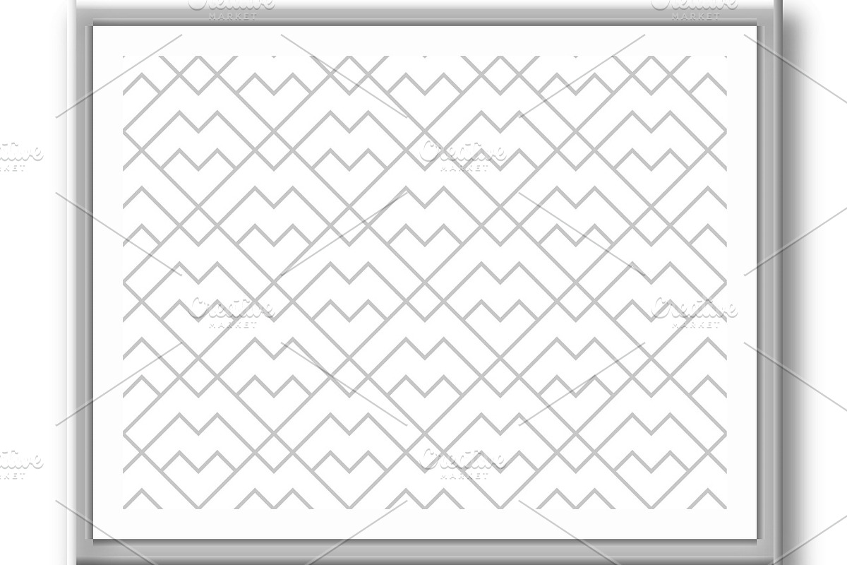 The geometric pattern with lines, a Texture Graphic by RODINA (Photo 3 of 3)