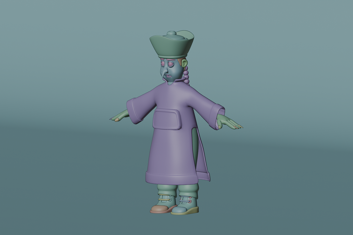 Halloween 3D Character Pack 04, a Characters & Person 3D Model by Dudukbersama (Photo 2 of 5)