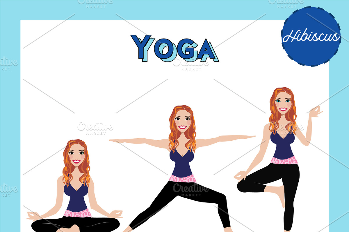 Yoga Teacher Portrait Creator, a Person Illustration by Lauren Lesley Studio (Photo 15 of 43)