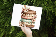 Whimsical Summer Ice Cream Clipart, an Illustration by Libby Wishes (Thumbnail 4 of 7)