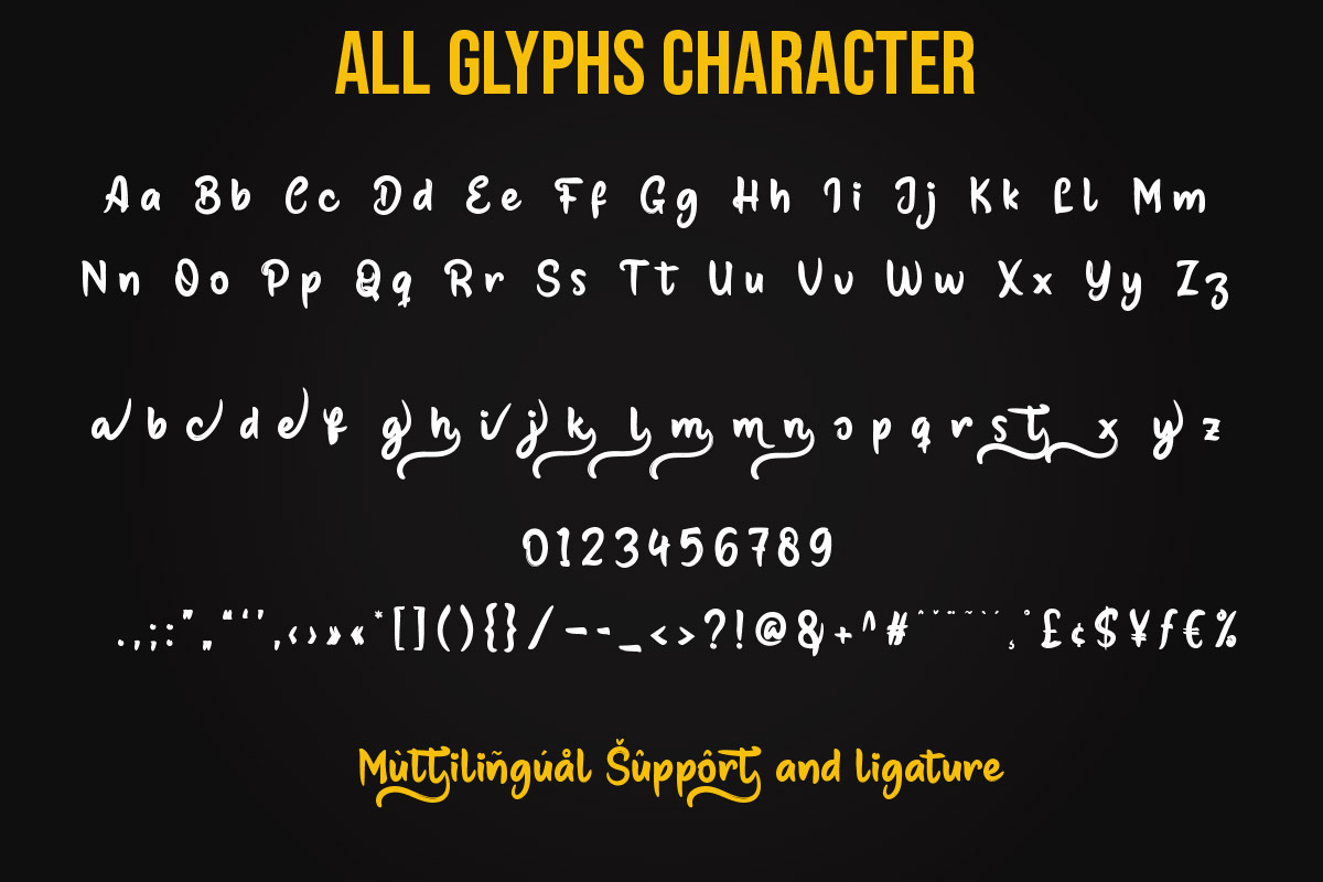 Buman - Brush Handwritten Font, a Handwritten Font by productype1 (Photo 5 of 10)