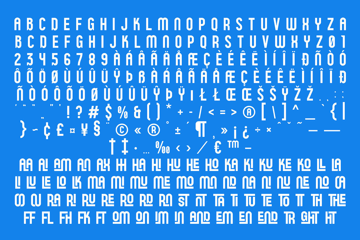 Hilumion - Sans Serif Display Font, a Sans Serif Font by Brainwaves.Studio (Photo 3 of 7)