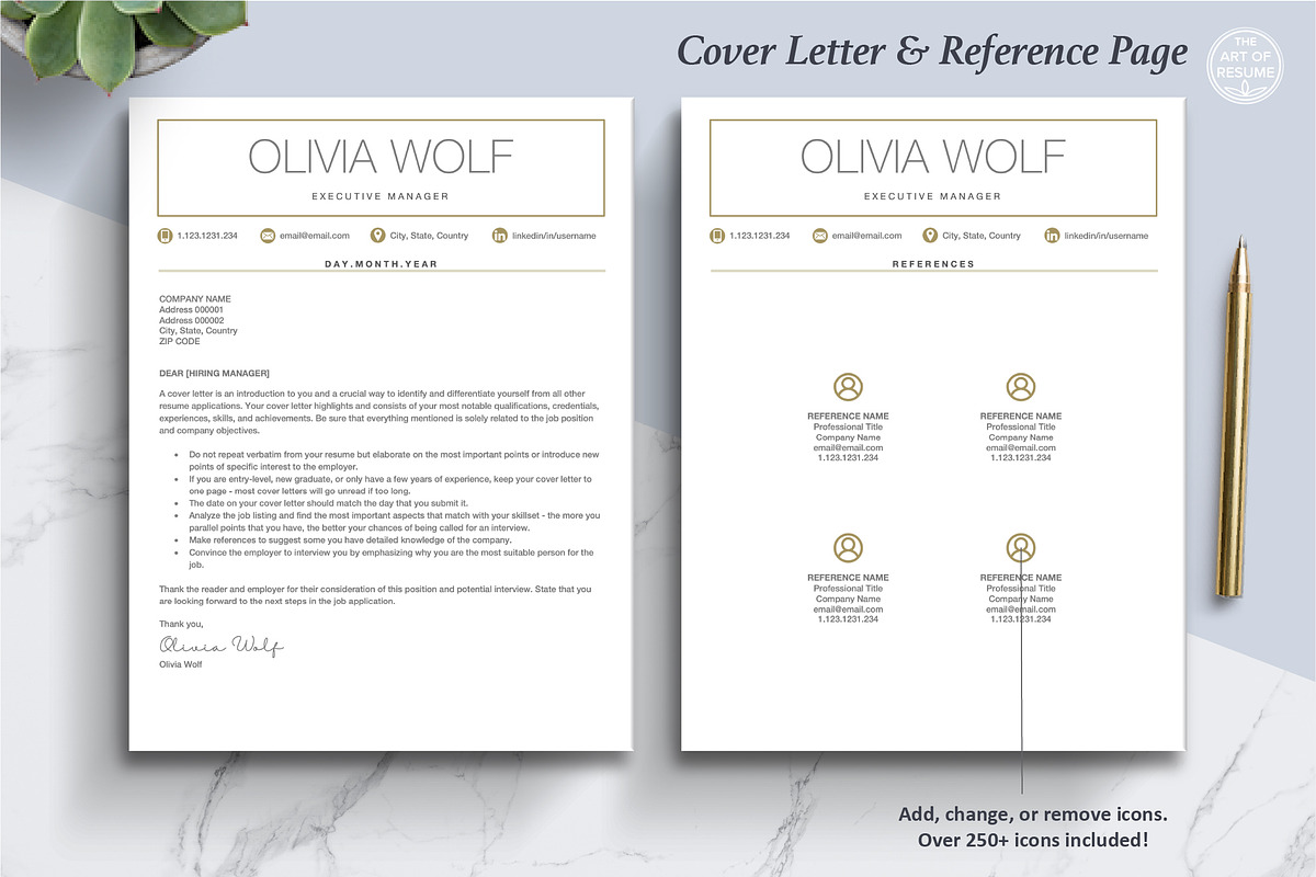 Free Resume CV Template | Professional Executive Resume preview 6