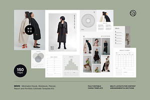 Canva: Ebook, Workbook & Planner Kit, a Marketing Template by Designova®