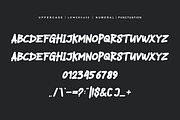 Fridey Raindu Stamp & HandDrawn Font, a Handwritten Font by QR Design Studio (Thumbnail 5 of 6)