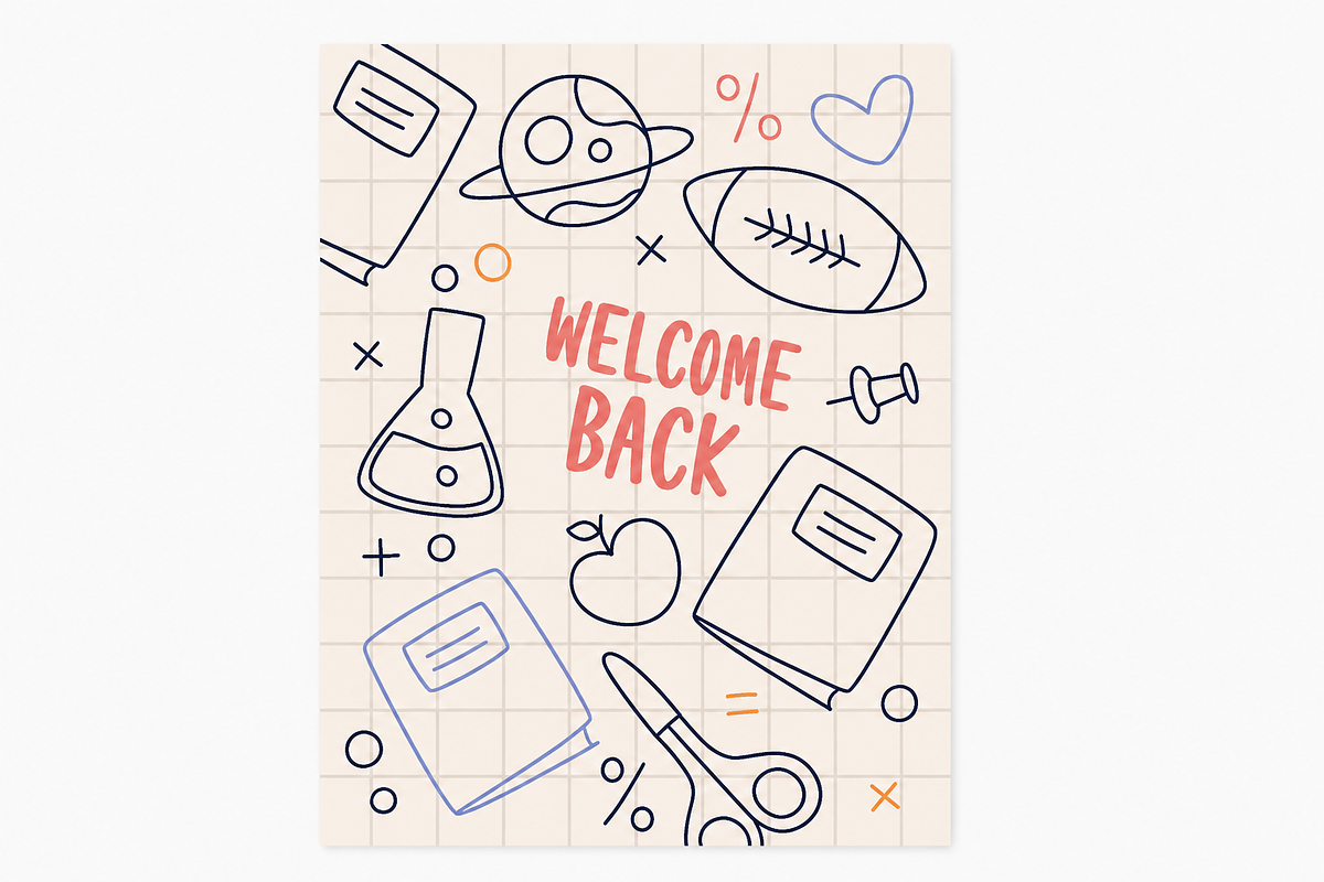 Back to School Posters Illustrations, an Education Illustration by Anna Studio (Photo 13 of 18)