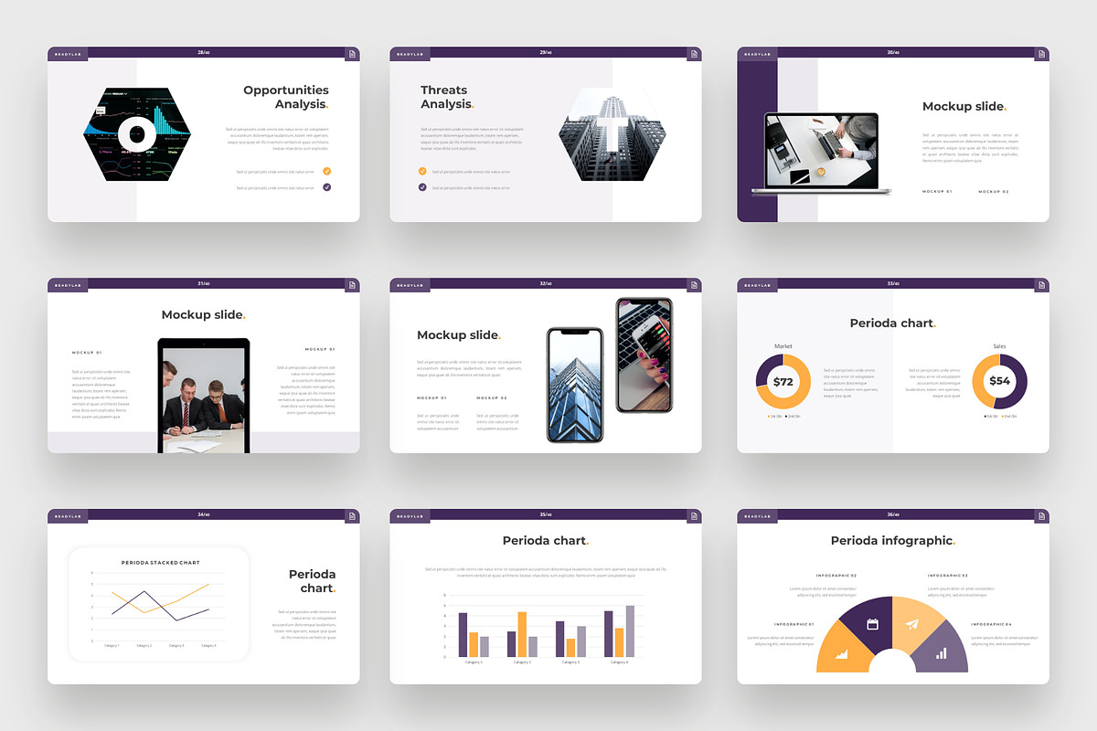 Perioda Annual Report Google Slides, a Presentation Template by BeadyLab (Photo 5 of 6)