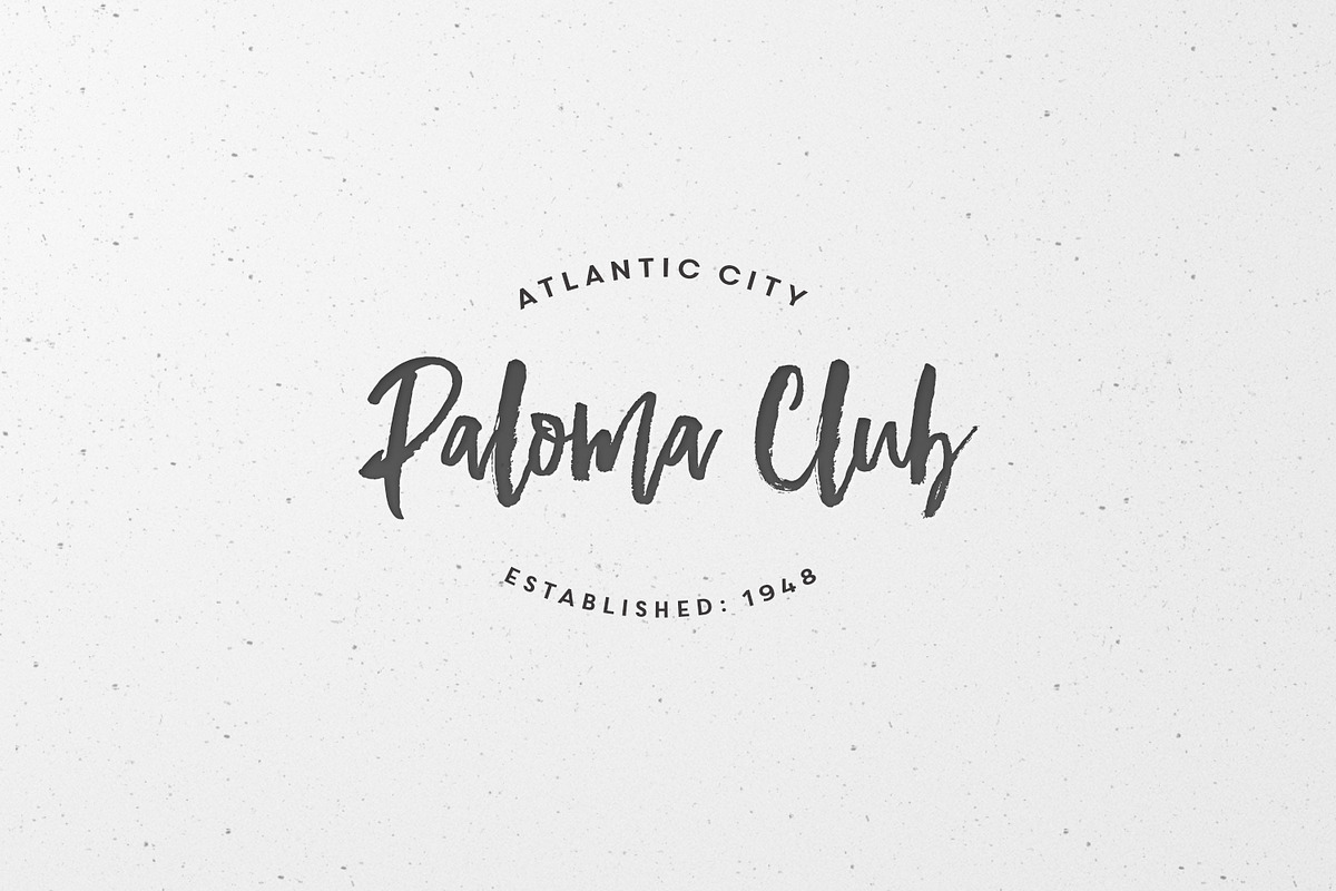 Bellissimo Typeface + Minimal Logos preview 3