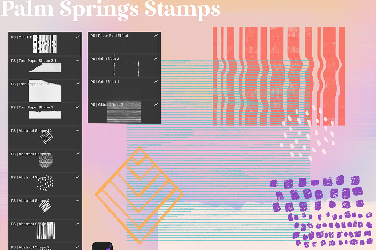Palm Springs - Procreate & Photoshop, a Brush Add-On by OkayAnnie Designs (Photo 19 of 19)