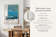 Modern Frame Mockup, a Mockup by Paper Flowers Studio (Thumbnail 5 of 5)