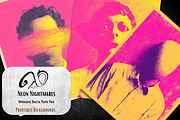 Neon Nightmares: Retro Horror, a Background Graphic by NiiiNArt (Thumbnail 4 of 9)