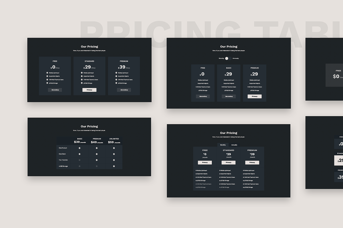 Tenebris Wireframe Kit, a Wireframe Template by Milos Knezevic (Photo 11 of 17)