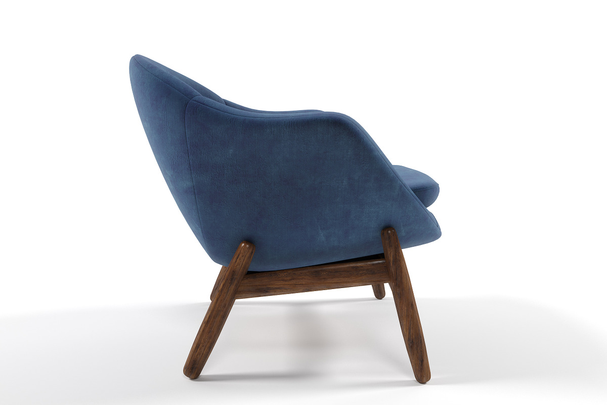Rare lounge armchair Kofod Larsen, a Furniture 3D Model by inDahouze (Photo 4 of 7)