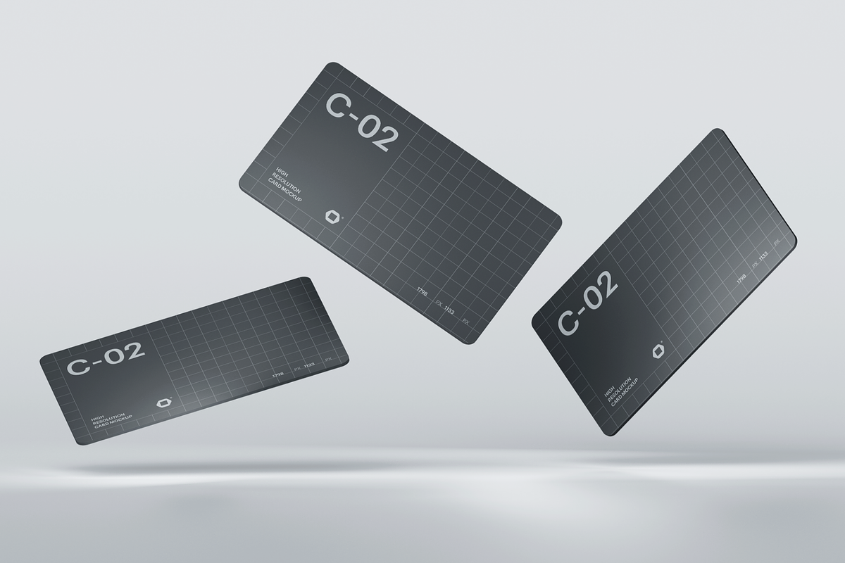 Plastic Card Mockup C02 / 6 Scenes, a Product Mockup by Daniel's Visual (Photo 4 of 9)