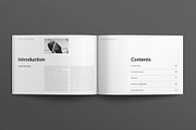 Digital Book Layout Design Template, a Magazine Template by E-Type (Thumbnail 2 of 7)