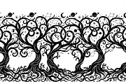 50 Mystical Galaxy Forest Silhouette, a Technology Illustration by Amazin_art (Thumbnail 26 of 26)
