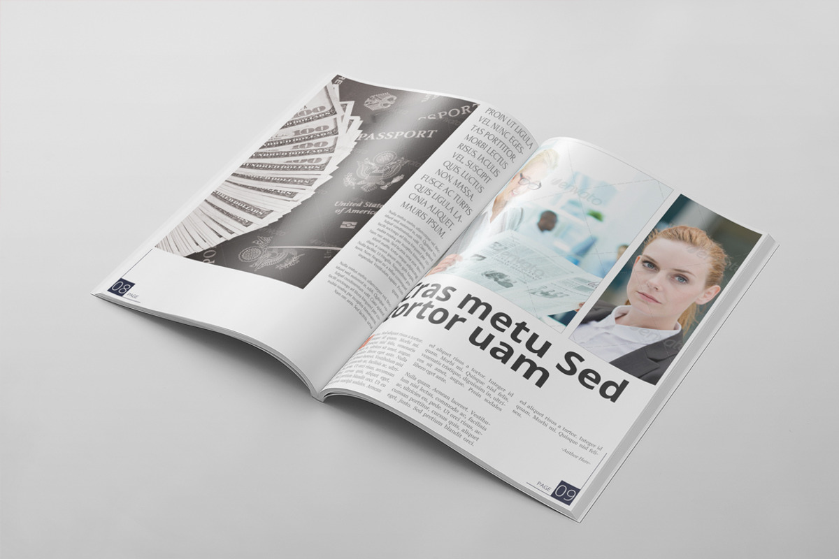 Magazine Template 25, a Magazine Template by pmvch (Photo 5 of 10)