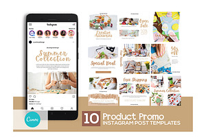 Instagram Post Template For Canva