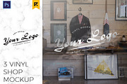 Shop Vinyl Signage Mockup, a Product Mockup by MockUpgrade (Thumbnail 1 of 6)
