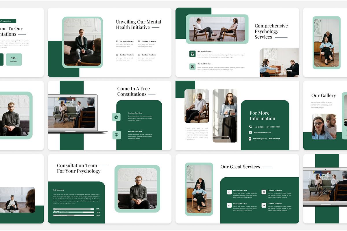 Mentality - Psychology Google Slide, a Presentation Template by Annora Studio (Photo 2 of 5)