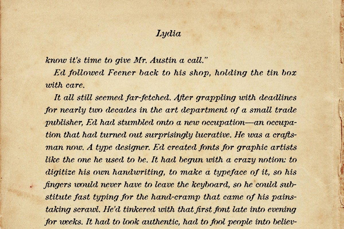 Attic Antique Italic preview 4