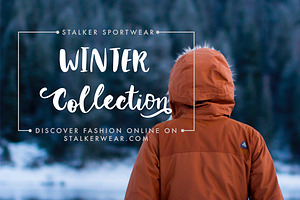 Winter Story Font & Extras