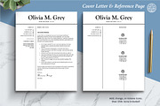 Minimalist Resume, CV Template, a Resume Template by The Art of Resume (Thumbnail 6 of 8)