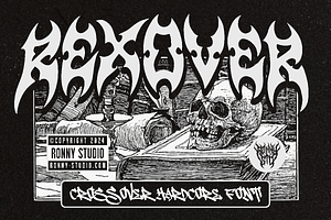 Rexover Aggressive Hardcore Font