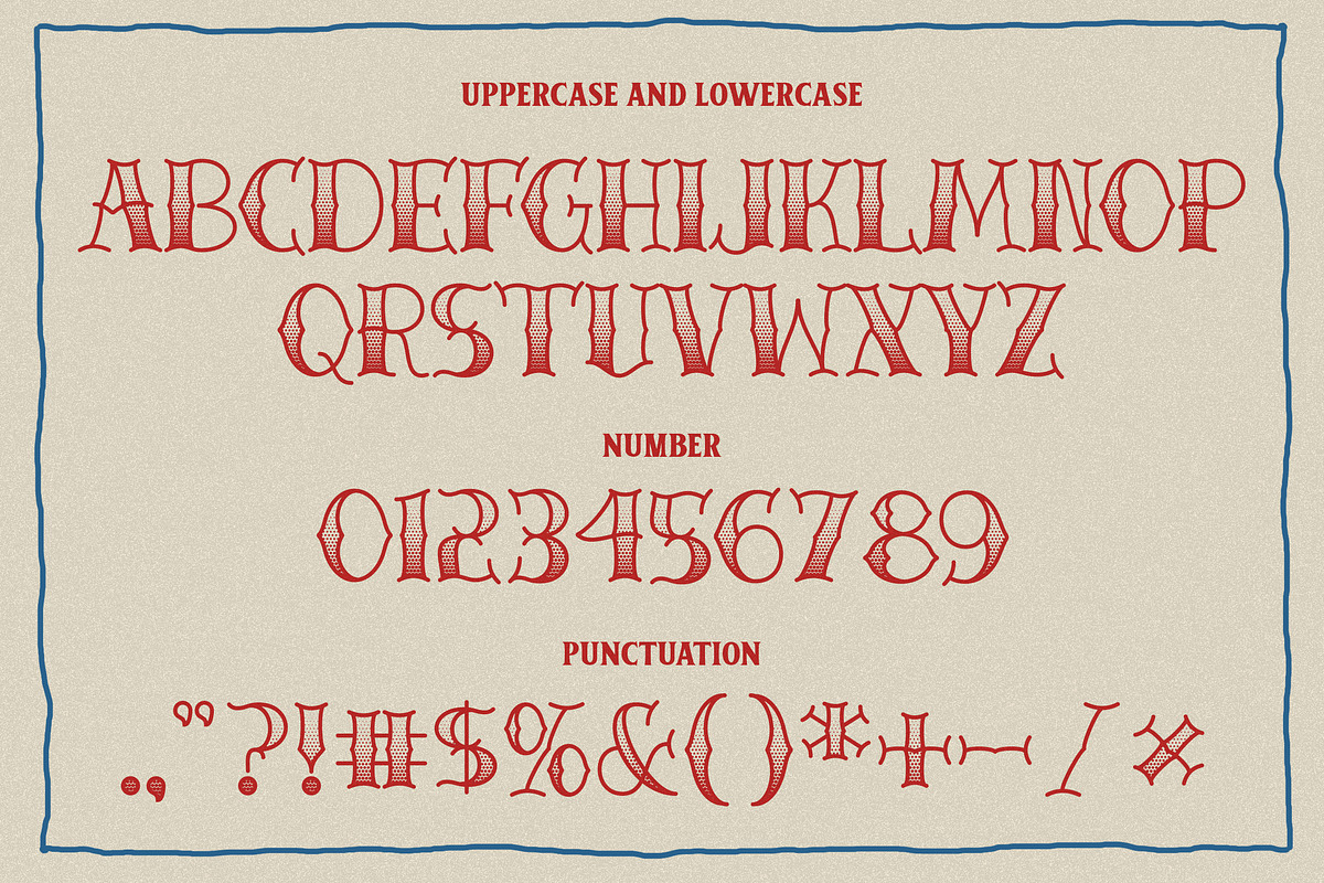 Death Poison - Tattoo Font, a Blackletter Font by Blankids Studio (Photo 5 of 5)