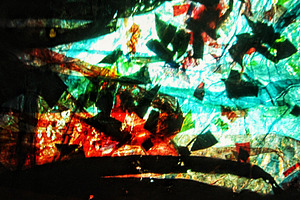 Dark blue abstract,Blue recycled art, an Abstract Photo by Manis recycle abstract