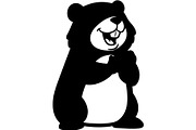 Cute Bear Silhouette Bundle, an Animal Illustration by Designer_Momina (Thumbnail 22 of 31)